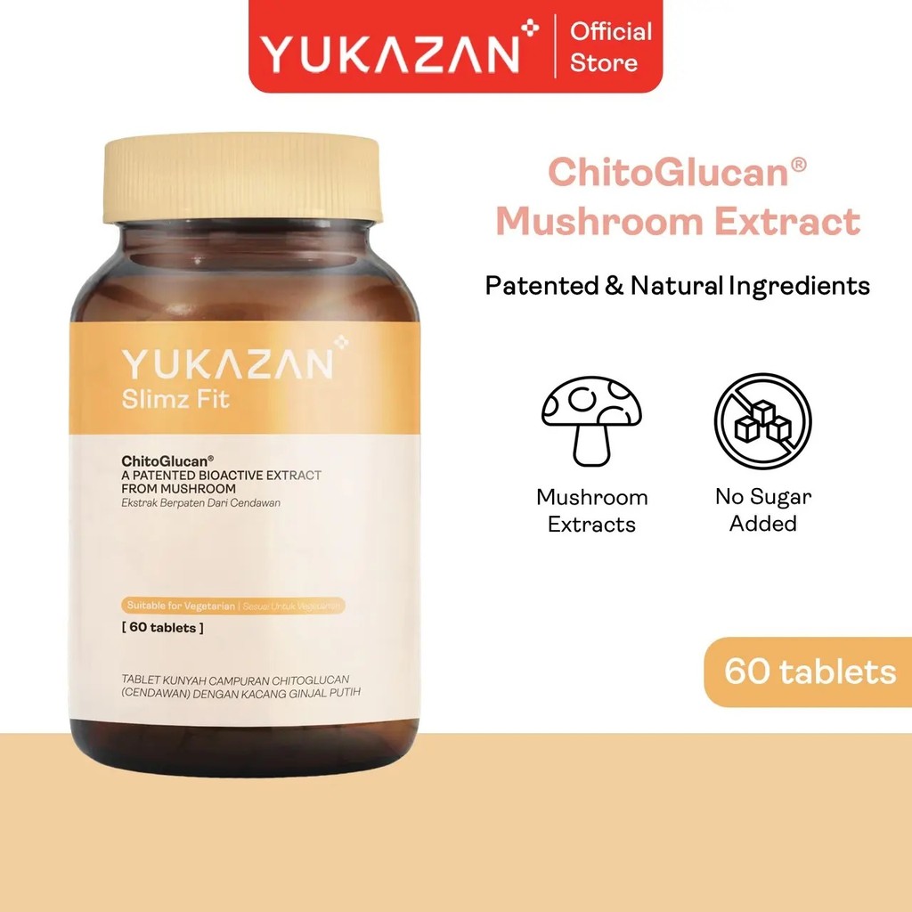 Yukazan Chito Glucan / White Kidney Bean Fit 60s อาหารเสริมเพื่อสุขภาพเพื่อสุขภาพ / Healthy Lifestyl