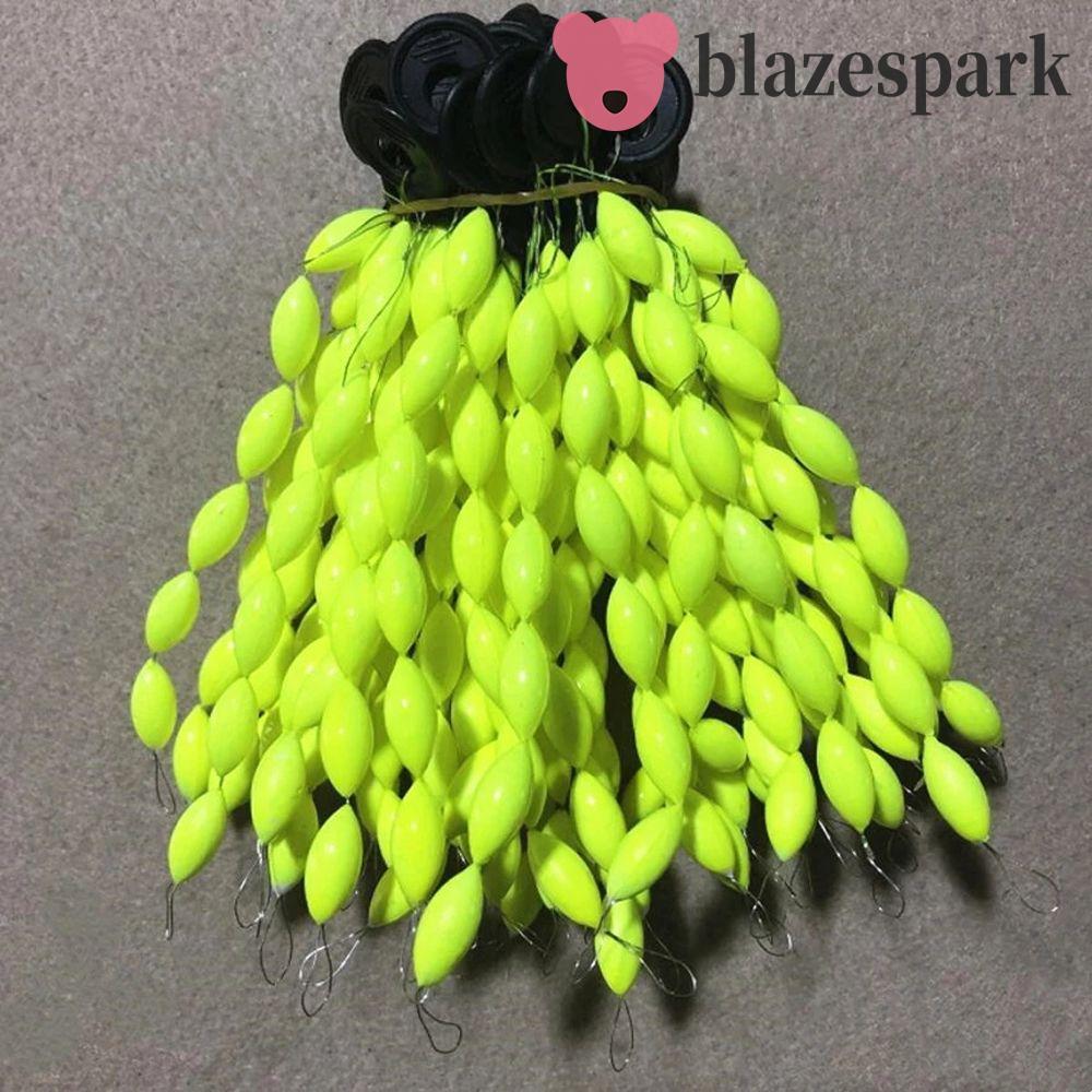 BLAZESPARK เจ็ดดาวลอยเครื่องมือตกปลาอุปกรณ์ตกปลาทุ่นลอยถั่วรูปไข่ตกปลาลอยรูปไข่ Stopper สายตกปลา Sto