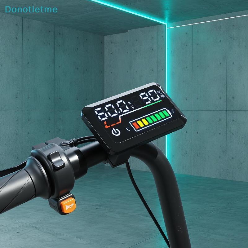 <Donotletme> Precision Digital Voltage Tester Meter 48V-72V Battery Level Power Indicator สําหรับ RV