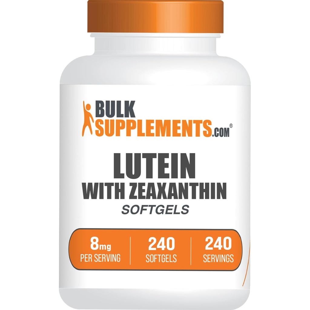Bulkอาหารเสริม.com Lutein with Zeaxanthin Softgels - Zeaxanthin Plus Lutein, อาหารเสริม Lutein and Z