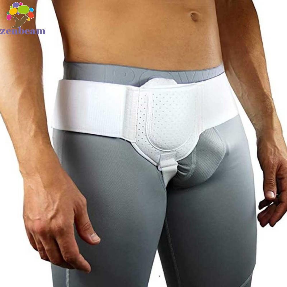 ZENBEAM Groin Support Belt, Comfort Design Adjustable Hernia Truss Belt, Breathable Support Strap An
