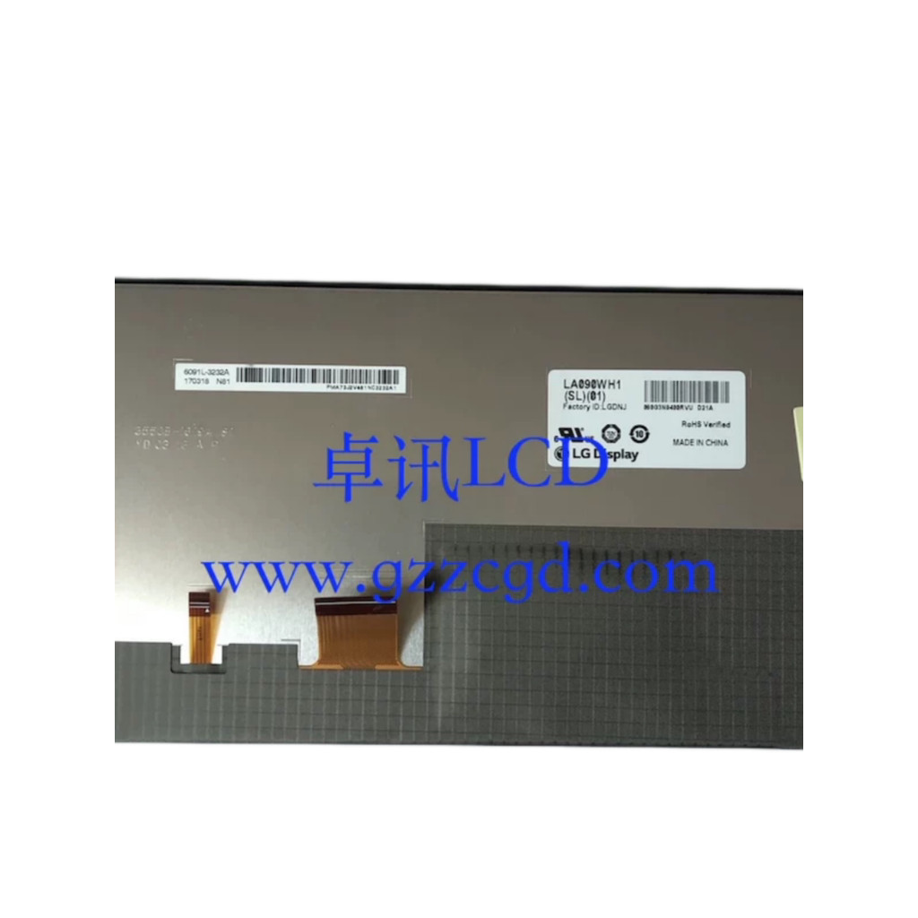 LA090WH1SL01 LA090WH1-SL01 LA090WH1 (SL) (01) หน้าจอแสดงผล LCD ในรถยนต์ 30 ซม.