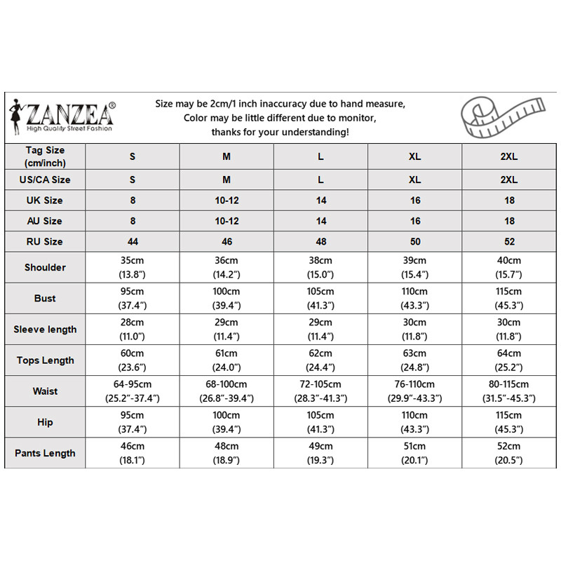 ZANZEA ซานเซีย ผู้หญิงเกาหลีทุกวันสบายๆคอวีครึ่งแขนสีทึบด้านบนและกางเกงขาสั้นชุดสองชิ้น — صورة 2