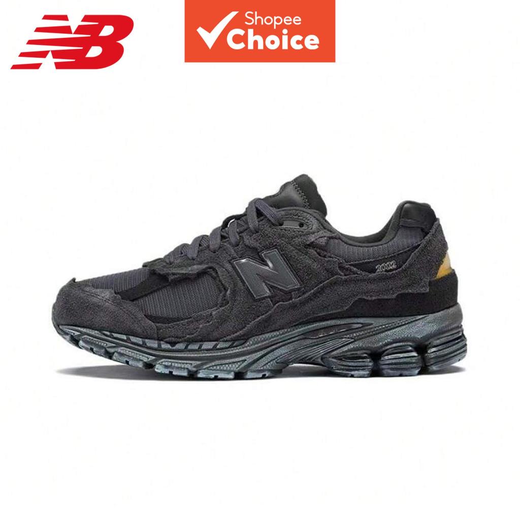 New Balance 2002r Retro Suede Abzorb รองเท้าผ้าใบ Low Top Phantom Black