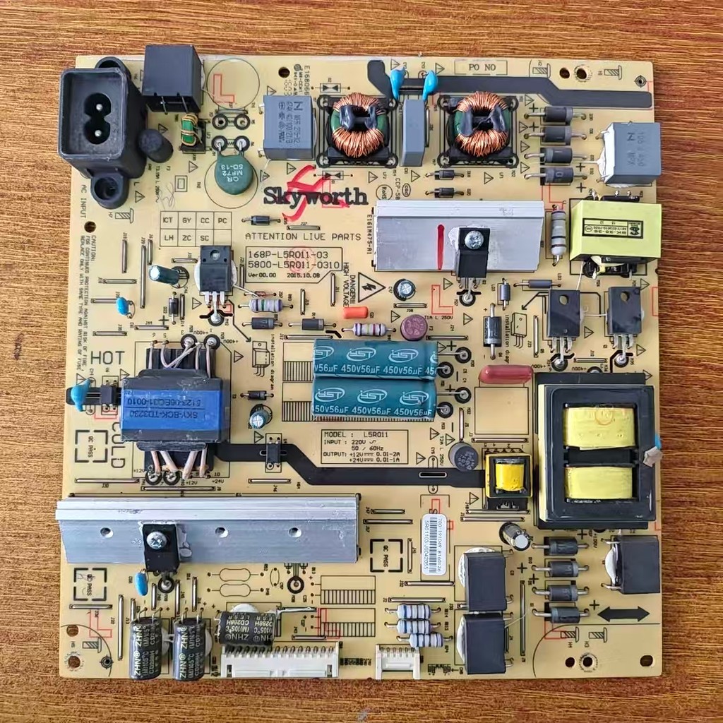 Original Chuangwei 55E361S TV Power Board 168P-L5R011-03 5800-L5R011-0310 Real Shot