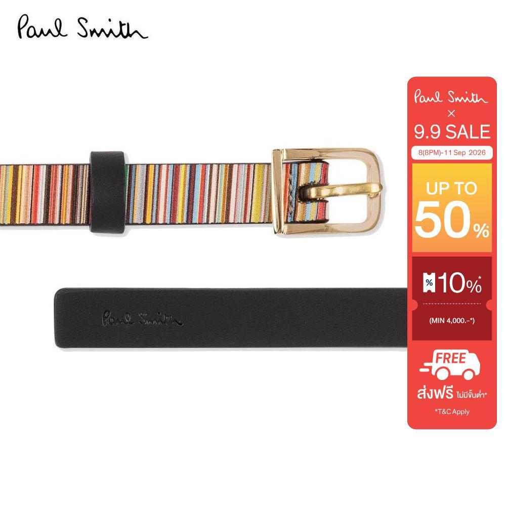 Paul Smith เข็มขัดผู้หญิง รุ่น W1A-7614-LSKSIG-92 สี Multi Coloured