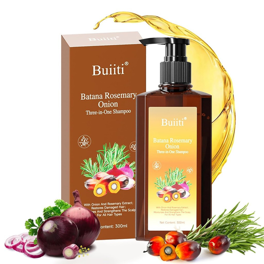 แชมพู Batana Oil & Rosemary & Onion 3-in-1 - - นั้น