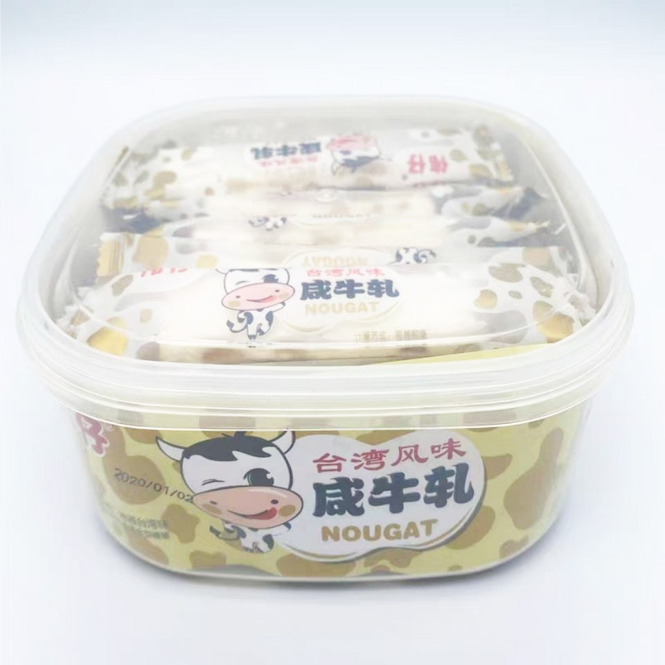 รูปแบบใหม่รสไต้หวัน Weizaig กล่องข้าว Nougat Peanut Nougat Snacks Candy20260909