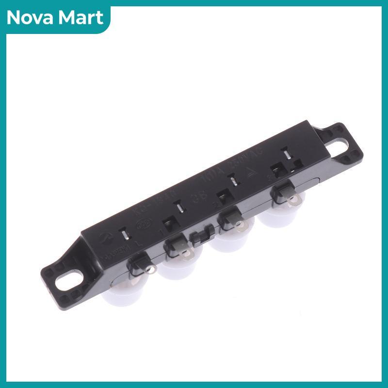 NOVA Mart 1/2/3ชิ้น4ปุ่มหมุน3สปีดสวิตช์พัดลมไฟฟ้าอเนกประสงค์สำหรับพัดลมตั้งโต๊ะ