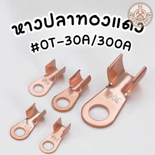 DS.Hardware- หางปลาทองแดง รุ่นหนา หางปลา OT แบตเตอรี่ #AO-0019