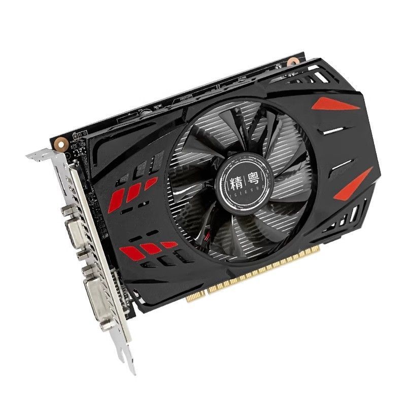 Jingdong GTX750Ti 2G 4G กราฟิกการ์ดคอมพิวเตอร์เดสก์ท็อปเกมจอแสดงผลอิสระ LOL เปลี่ยน GTX1050 1060RX58