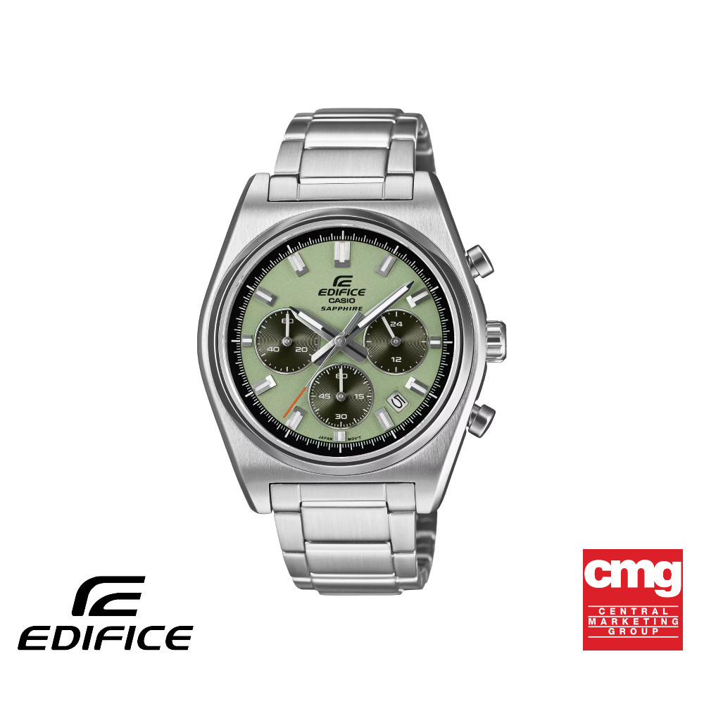 CASIO นาฬิกาข้อมือผู้ชาย EDIFICE รุ่น EFB-730D-3AVUDF สายสเตนเลส สีเขียว