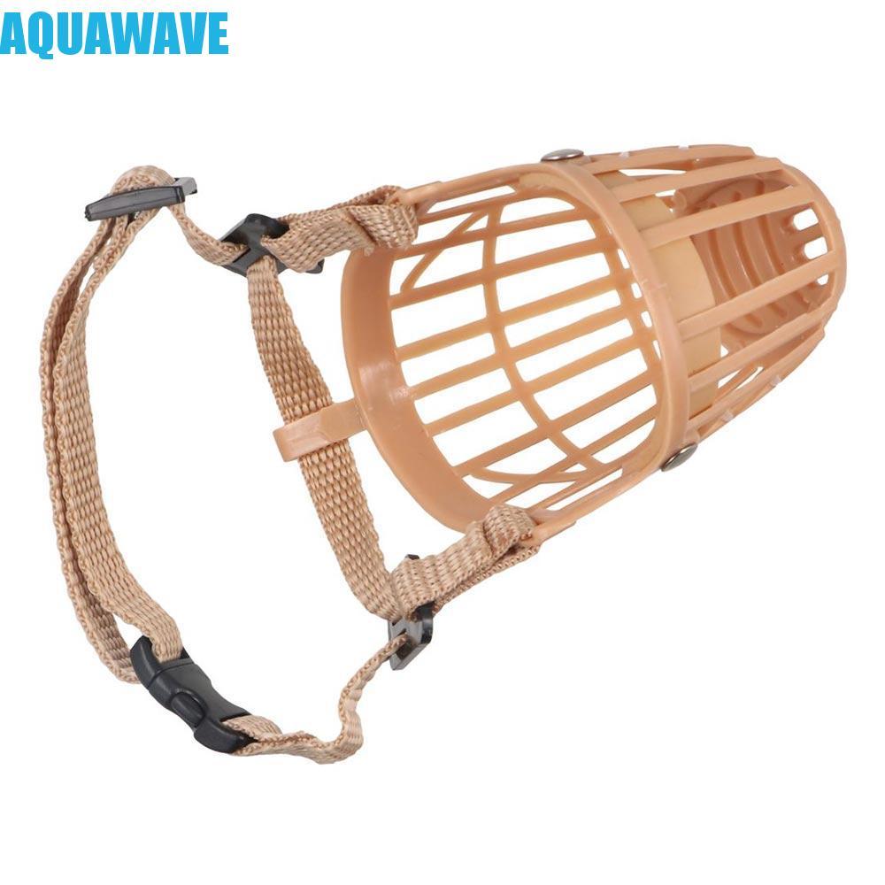 AQUAWAVE Pet Dog Muzzle Supply Bark Mesh Plastic Anti-biting Pet Supplies