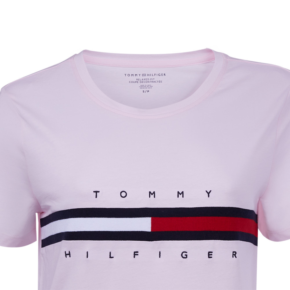 [Special Collection] Tommy Hilfiger เสื้อยืด ผู้หญิง รุ่น 76J4893 TOG - สีชมพู — صورة 4