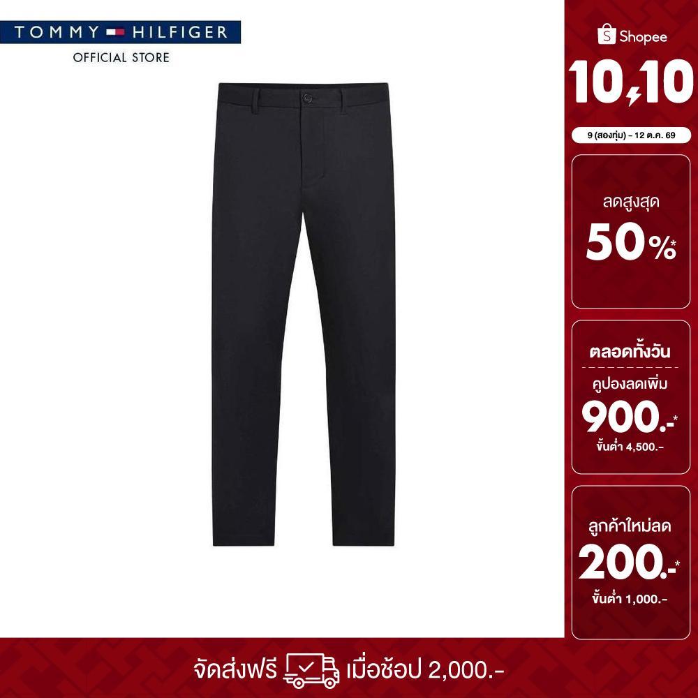 Tommy Hilfiger กางเกง ผู้ชาย รุ่น MW0MW40176 DW5 - สีน้ำเงิน ทรง Straight