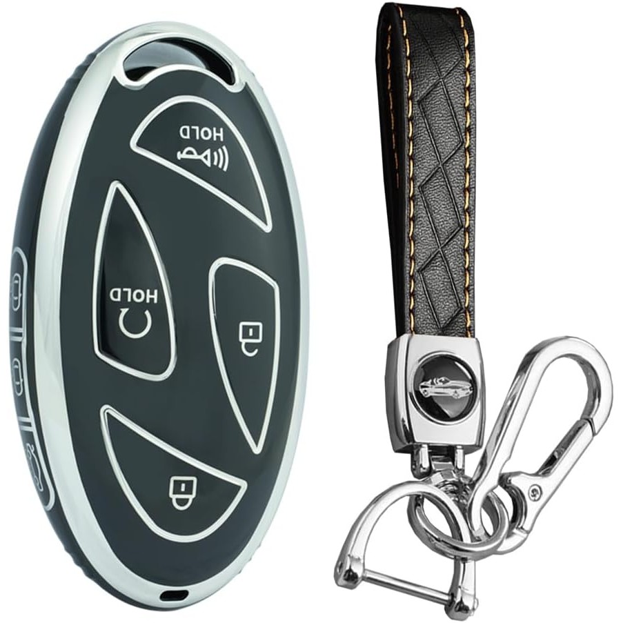 KUNIO กุญแจรถ Fob ฝาครอบ Fit สําหรับ Hyundai Ioniq 6 Ioniq 9 2026 Sonata Cruz Santa Fe Elantra N 202