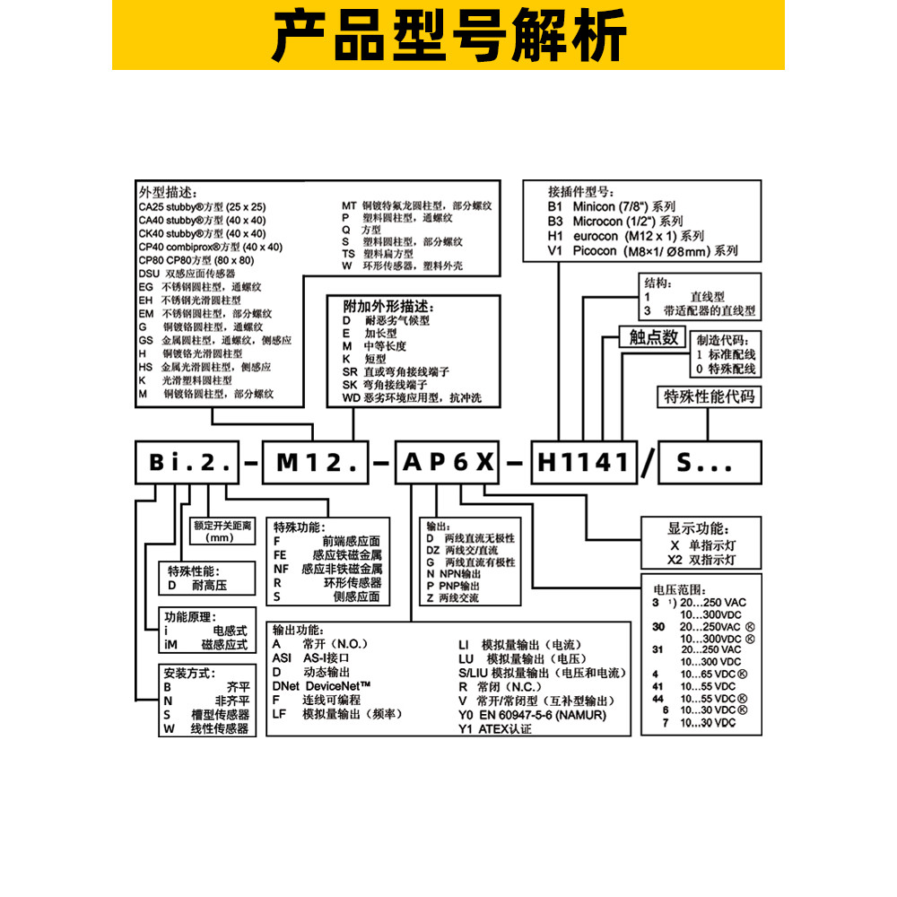 Tulke Ni4-M12-AN6X Bi5-M18-AP6X-H1141 Ni8-M18-AP6X Proximity Switch