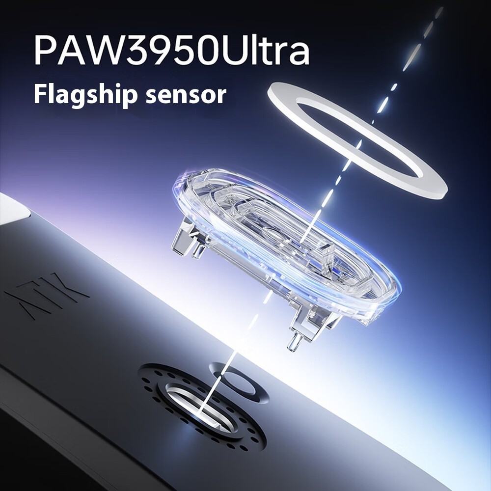 ATK GEAR Liekong F1V2 PAW3950เมาส์ 8K คู่น้ําหนักเบาเป็นพิเศษ - รูปที่ 4