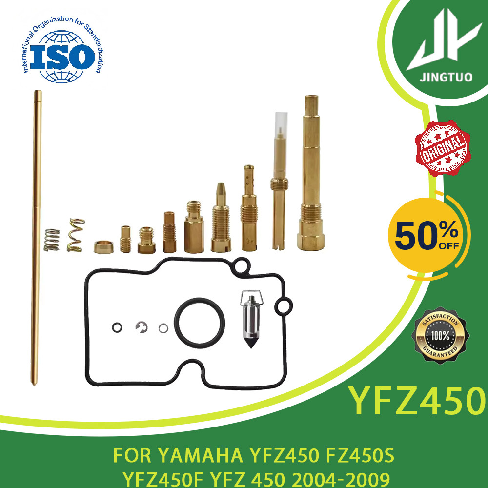 สําหรับ Yamaha YFZ450 FZ450S YFZ450F YFZ 450 2004-2009 คาร์บูเรเตอร์ Rebuild Kit Carb YFZ450 ซ่อม