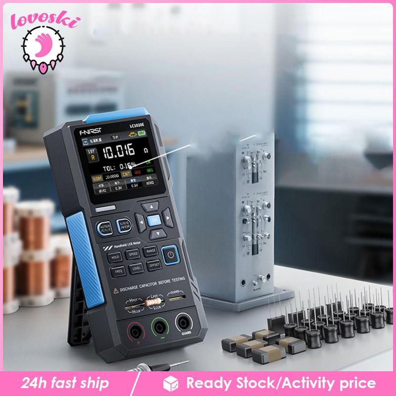 [Lovoski] Lcr Esr Tester Multimeter Digital Bridge สําหรับซ่อมวิศวกรอิเล็กทรอนิกส์