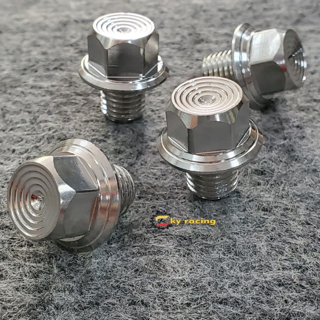 สกรูแว่นตาสแตนเลส 304 ติดตั้งบน DR, W, Ext, Win, Si.... (MS09) (SKY3)