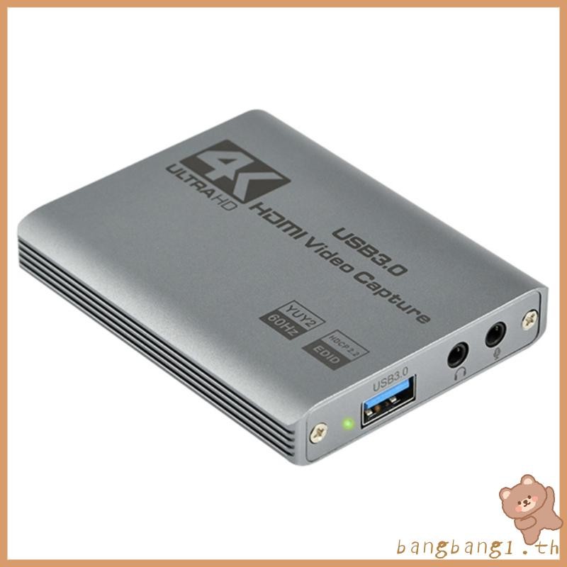 Bangb USB 3 0 ถึง HDTV Video Capture Card Video Converters Capture Adapter Card Video Grabbers สําหร