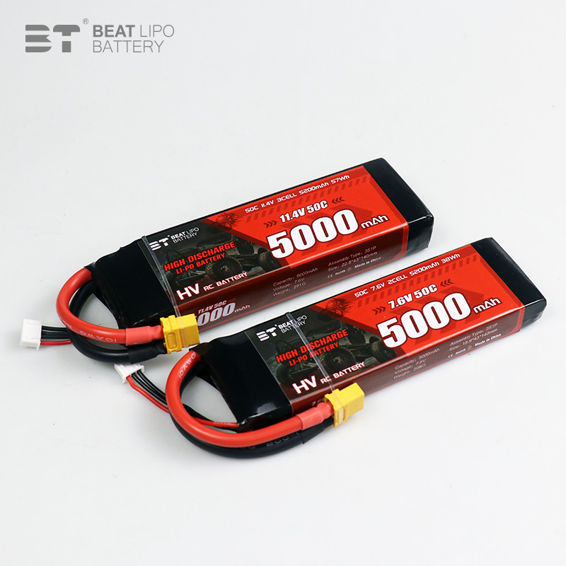 BT BT กะหล่ําปลีรุ่น RC รถไฟฟ้า 5000mah 5200 6200mAh 50C 7000mah 35C รุ่น