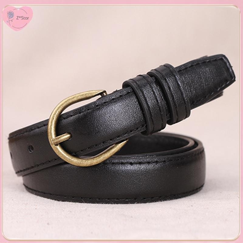 Z*Star Soft And Fashion Womens Belt With Circular Ring Metal Needle Buckle Jeans Belt.