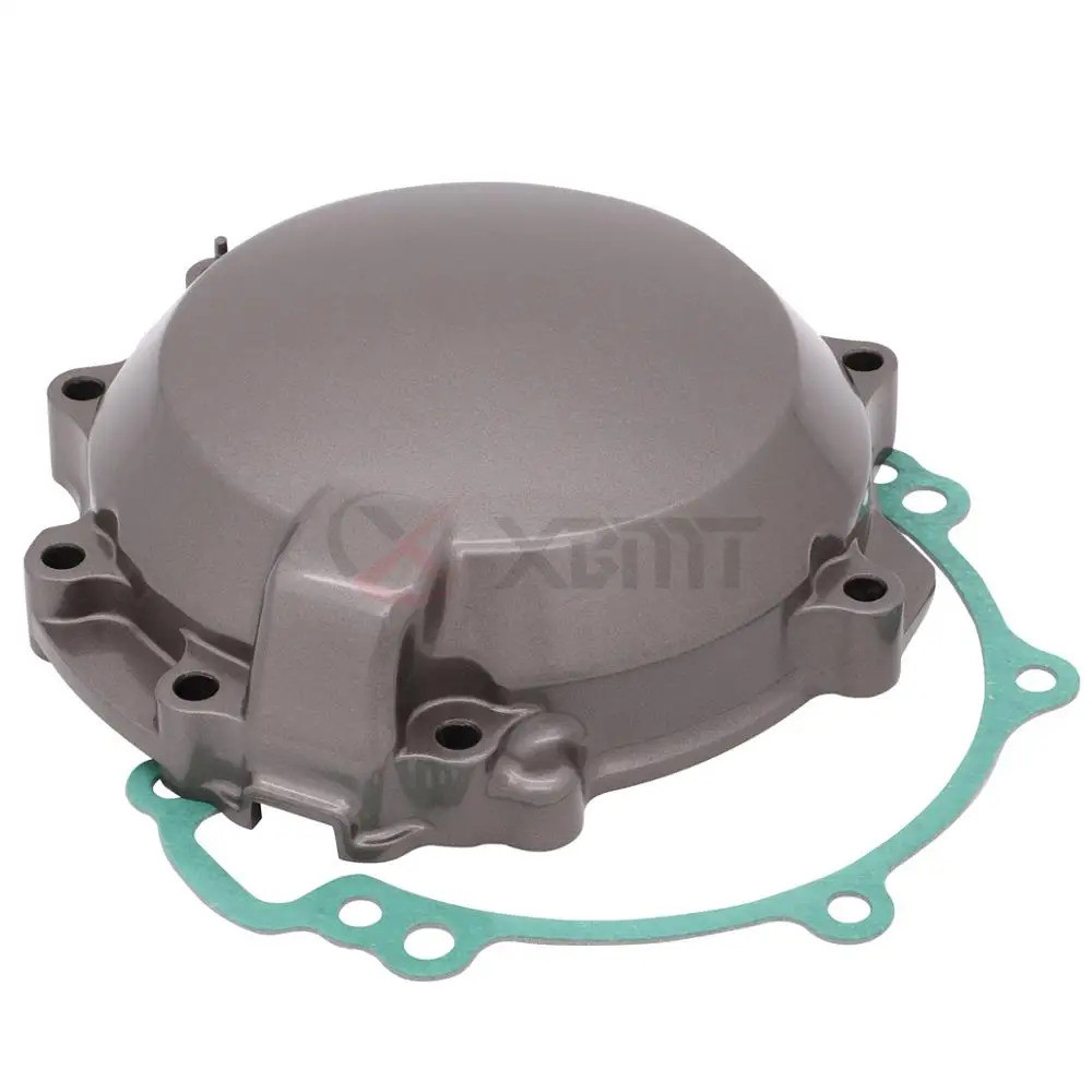 รถจักรยานยนต์ Aliumnum Starter ฝาครอบเครื่องยนต์ Crankcase พร้อมปะเก็นสําหรับ Kawasaki ZX10R ZX-10R 