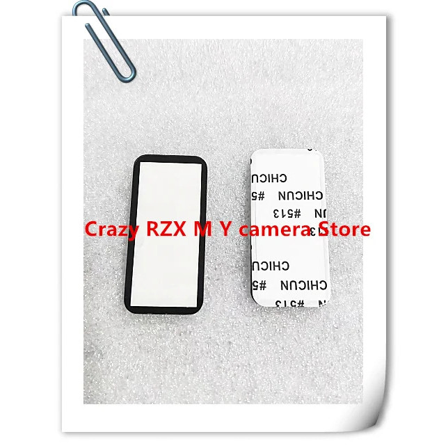 สําเนาใหม่ฝาครอบด้านบนจอแสดงผล LCD ป้องกันหน้าจอกระจกหน้าต่างสําหรับ Canon EOS 6D2 6DII 7D2 7DII 6D 