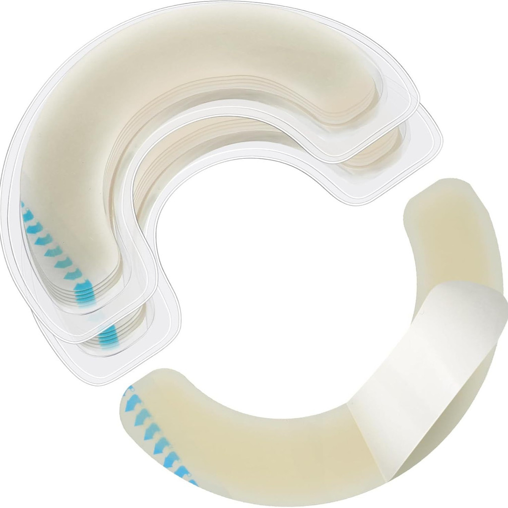 20 ชิ้น Hydrocolloid Ostomy กระเป๋าฐานเสริม Patch Hydrocolloid Dressing Anti-Bending Ostomy กระเป๋าย