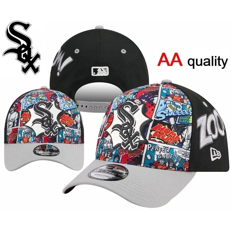 หมวก 59FIFTY Chicaco White Sox แบบ Low Profile กันแดด ป้องกัน UV ดูดซับเหงื่อ ปรับไซส์ได้