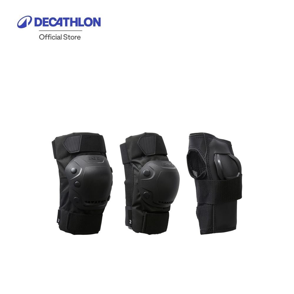 Decathlon Adult Piece Inline Skate Protection Set ชุดป้องกันอินไลน์สเก็ต สำหรับผู้ใหญ่ รุ่น Fit500 -