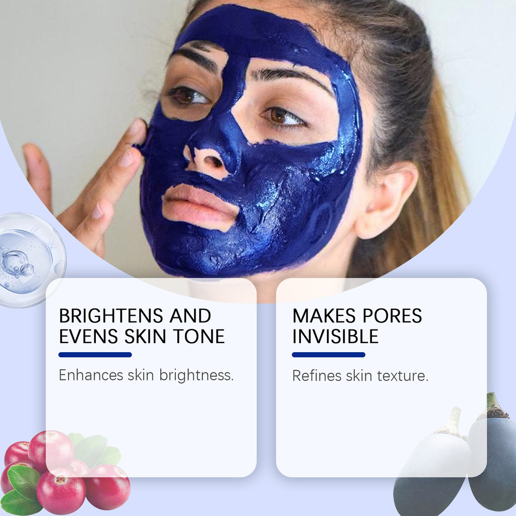 สินค้ามาใหม่ทุกวัน/VIELINE Indigo Apply Mask Powder Moisturizing Delicate Skin Tone Skin Care Mask P