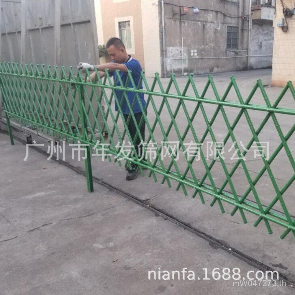 ผู้ผลิตขายส่ง Orchard รั้วไม้ไผ่ Park Farm Guardrail ตลาดสุทธิเลียนแบบวิศวกรรมสวนดอกไม้ Railing HC9X