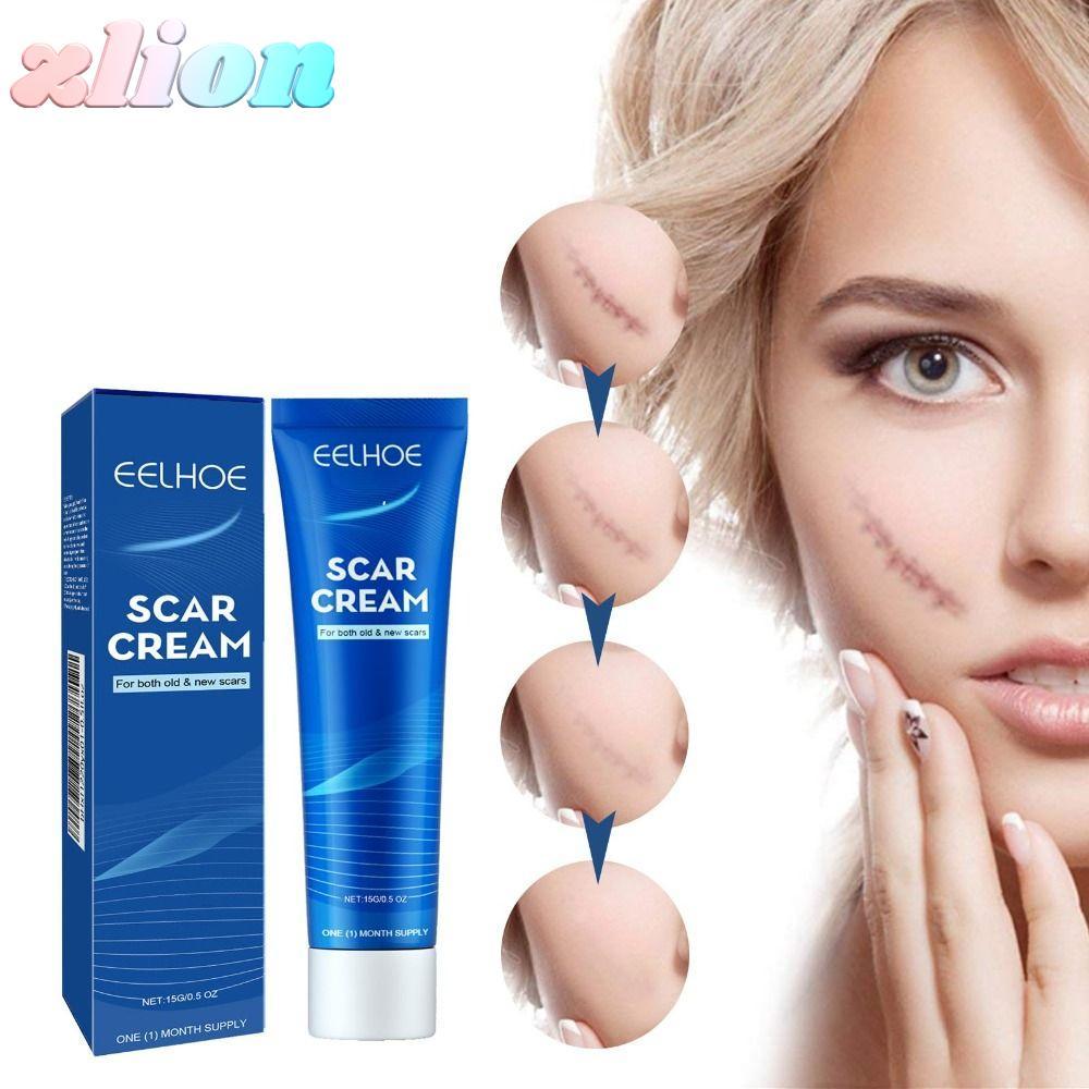 ZLION Scar Gel, Gentle Pure Natural Scar Cream, Hot Moisturizing Smoothing Plant Extracting 0.53oz ค