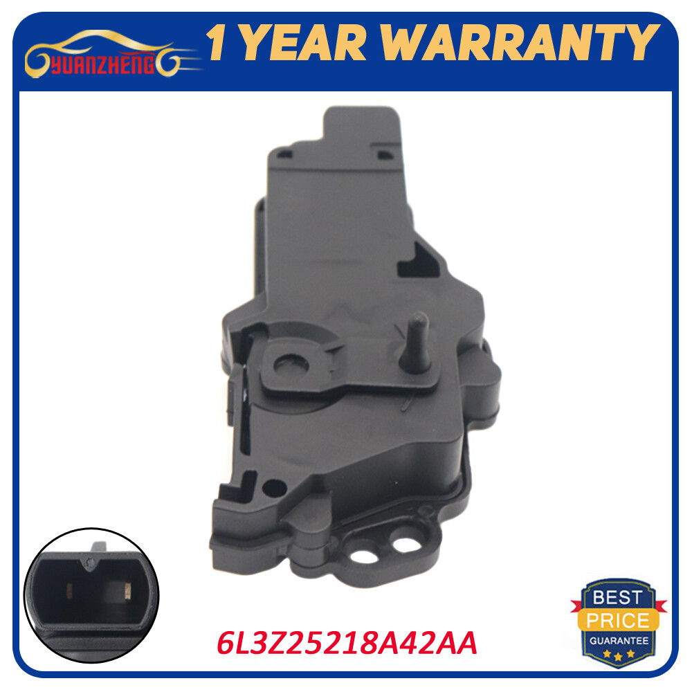 1x ผู้โดยสารด้านข้างสีดําด้านนอกประตูล็อค Actuator 6L3Z25218A42AA ใหม่สําหรับ Ford