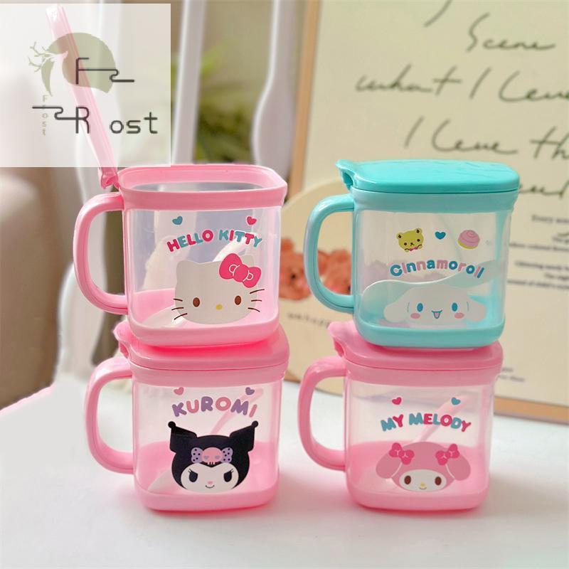 HSTH Sanrio Hello Kitty เครื่องปรุงรสครัวกล่อง Kuromi Melody Cinnamoroll Msg เกลือน้ําตาล Jar ในครัว