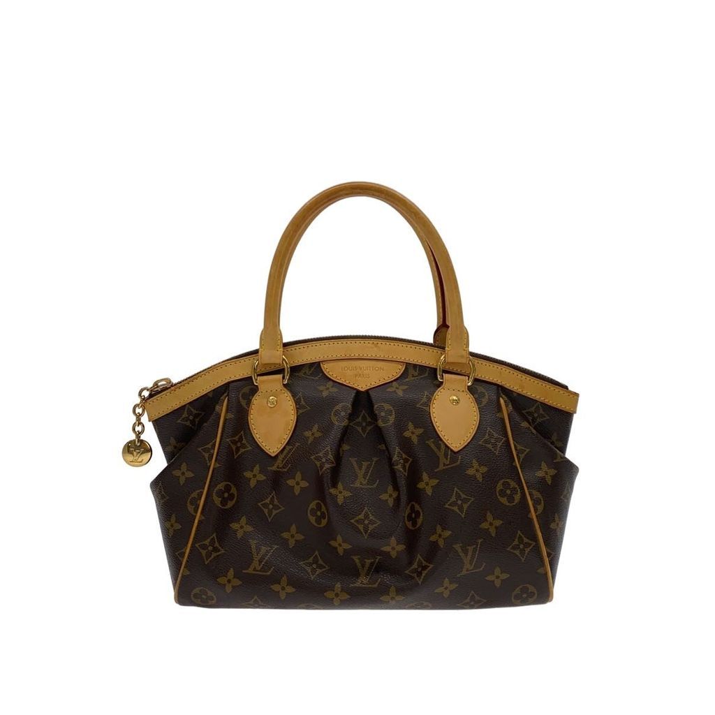 LOUIS VUITTON Handbag Tivoli PM_Monogram Canvas LV logos pleats PVC Brown Patterned all over Direct 
