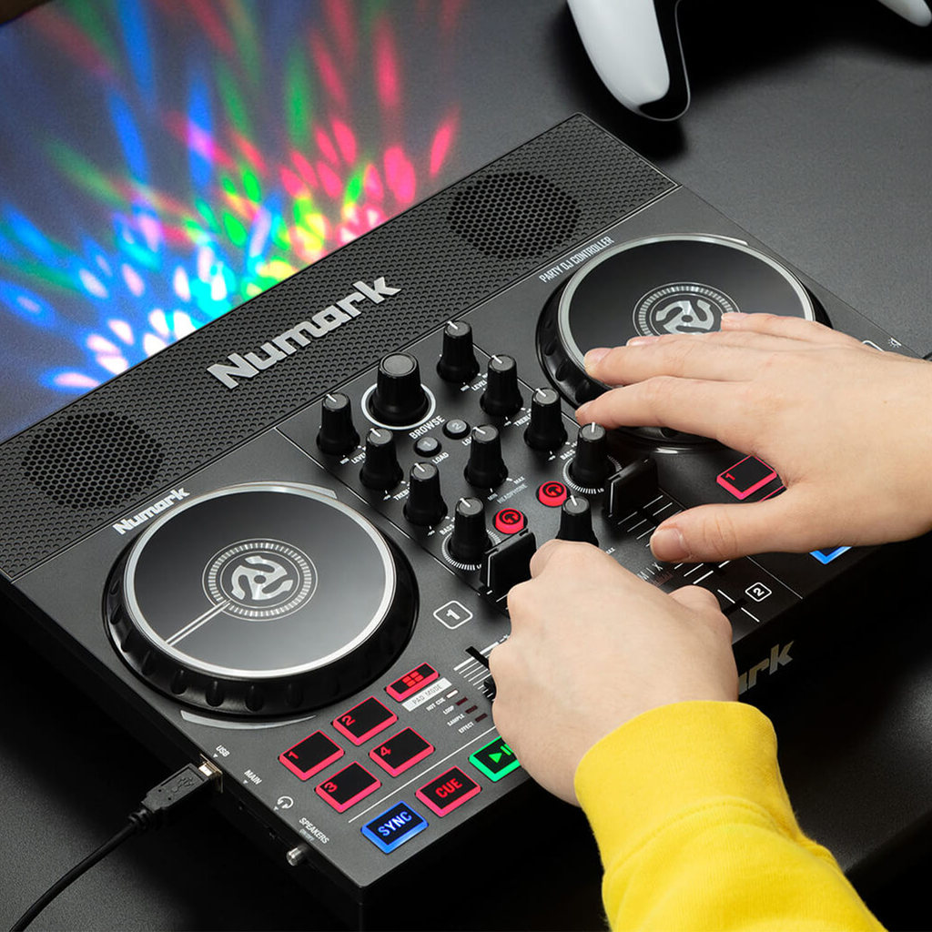 Numark Dew Code Partymix2 II Live DJ Light Mini Drive Player Portable Controller ซอฟต์แวร์ฟรี