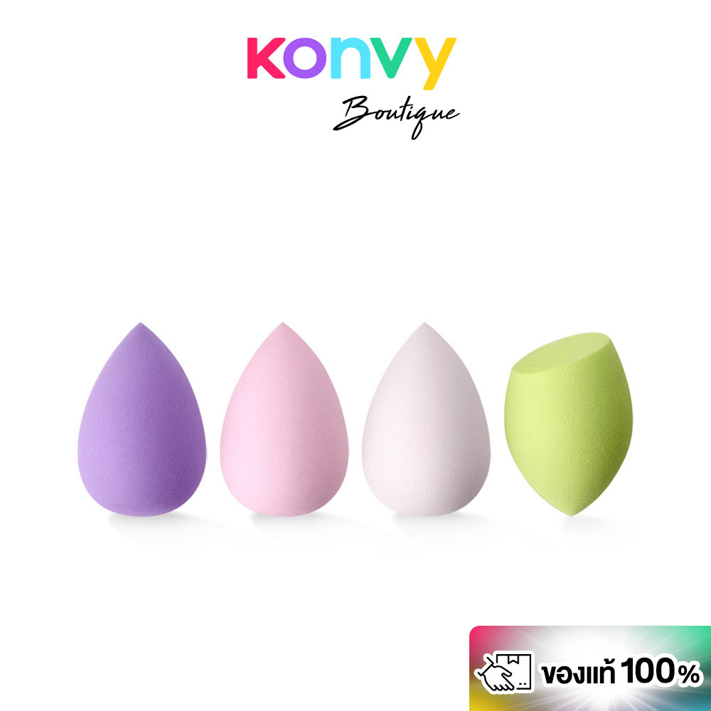 Oni Mini Makeup Sponge Set [4pcs] โอนิ ฟองน้ำไซส์พิเศษ.