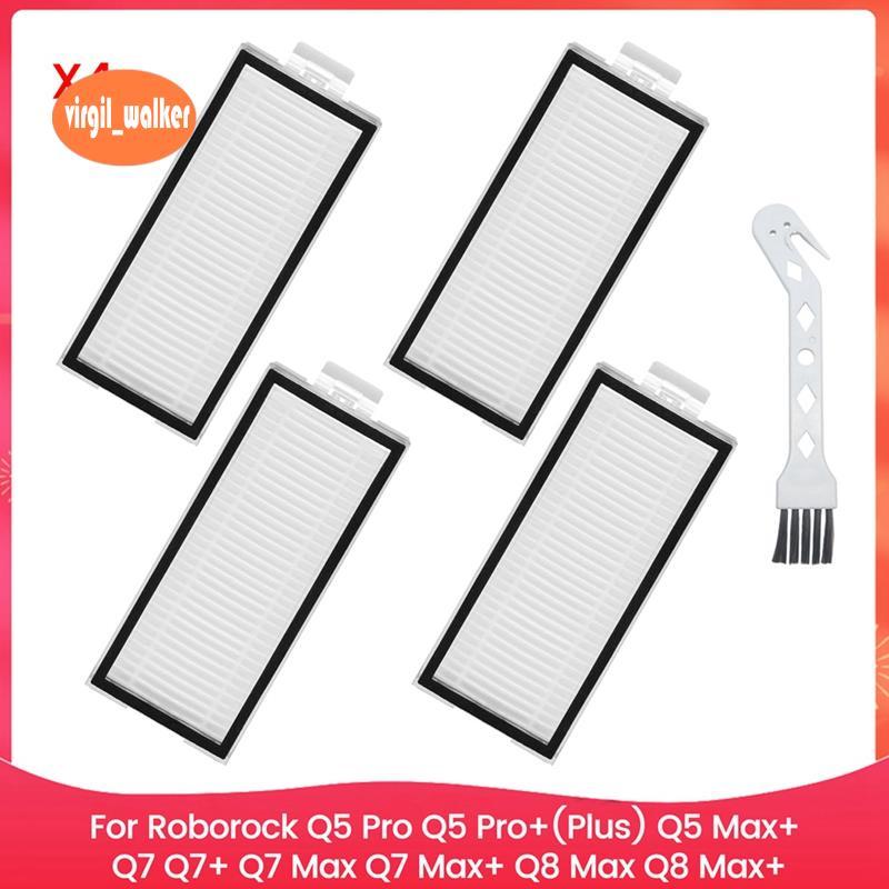 ตัวกรองล้างทําความสะอาดได้สําหรับ Q5 Pro Q5 Pro+(Plus) Q5 Max+ + Max Max + Q8 Max Q8 Max + เครื่องดู