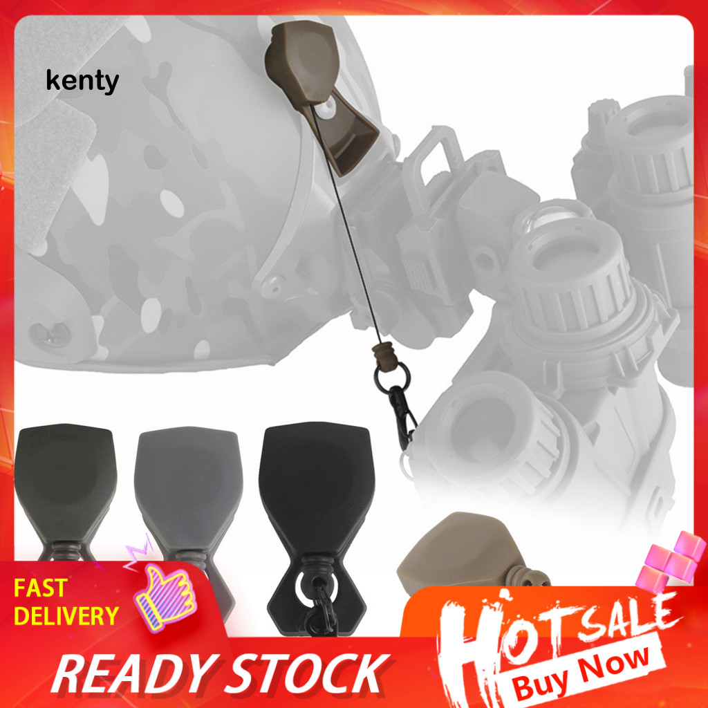 เคที * Nvg Anti-lost Lanyard Night Vision Goggles Telescopic สายคล้อง 360 องศาหมุนหมวกนิรภัย Mount N