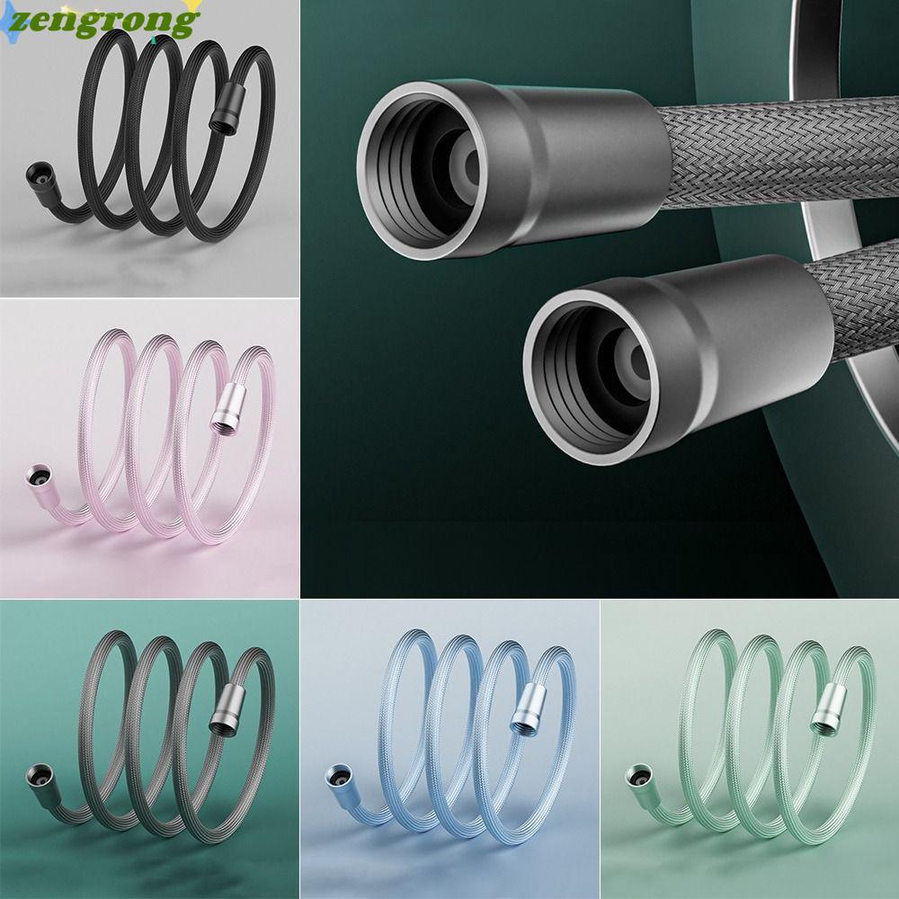 ZENGRONG สายฝักบัวมือถือ, Anti Winding Universal Interface Shower Tube, ยืดหยุ่น 1.5/2 เมตร GI/2 Bat