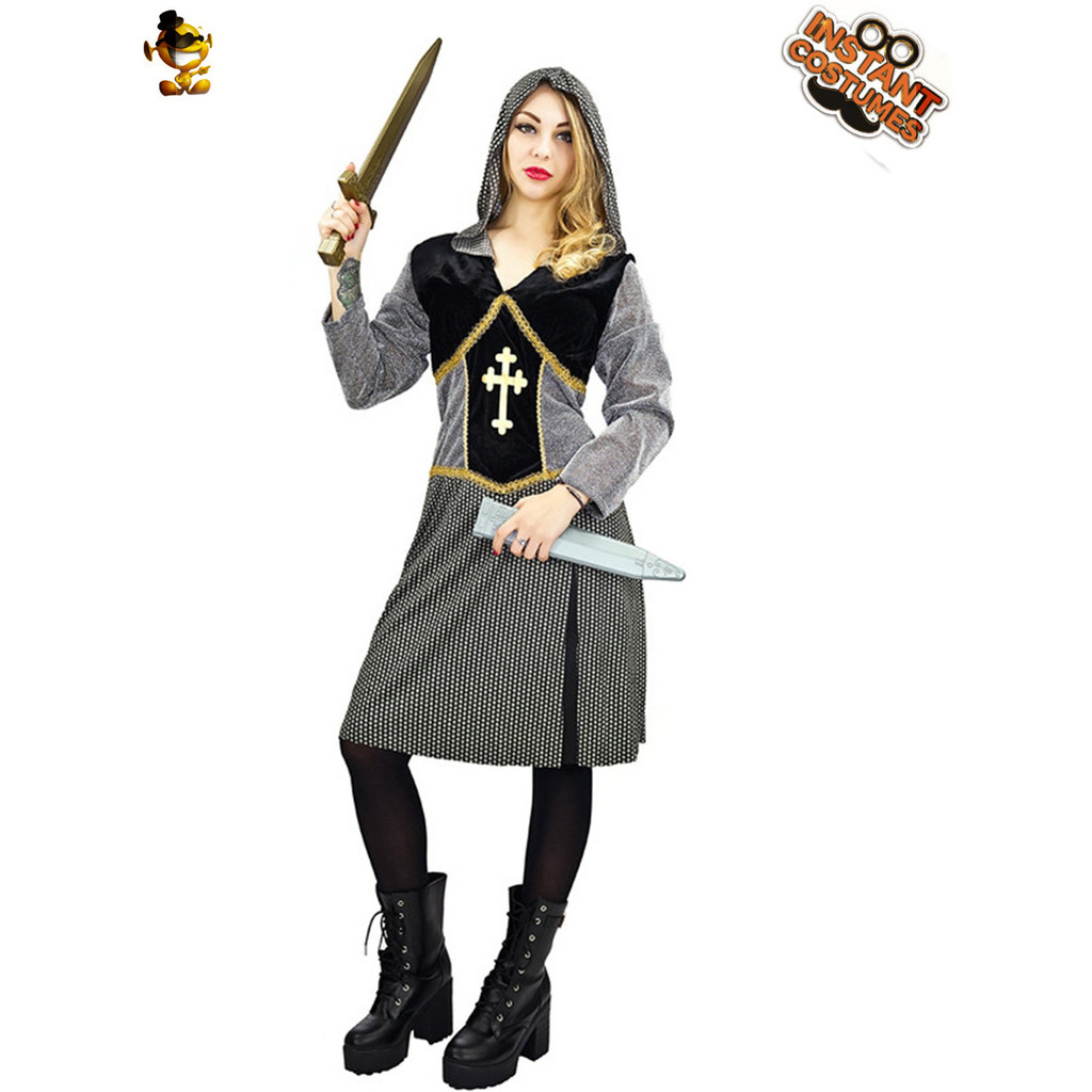 สาวใหญ่ Crusader Samurai คู่ Stage เครื่องแต่งกายคอสเพลย์เครื่องแต่งกาย Masquerade เครื่องแต่งกาย LY