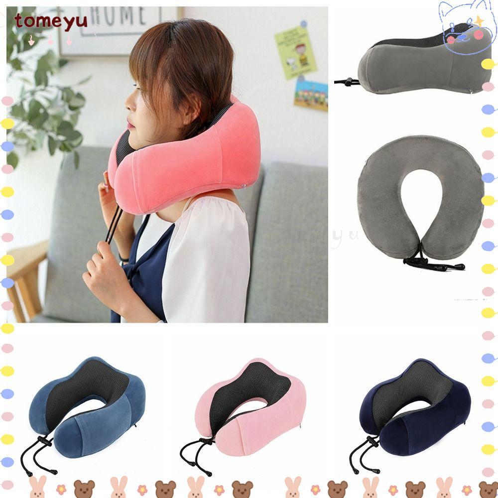 TOMEYU หมอนเดินทาง, รองคอป้องกันคอหมอนรูปตัว U, styler Eacred Healthcare Travel Essentials 30*25*15 