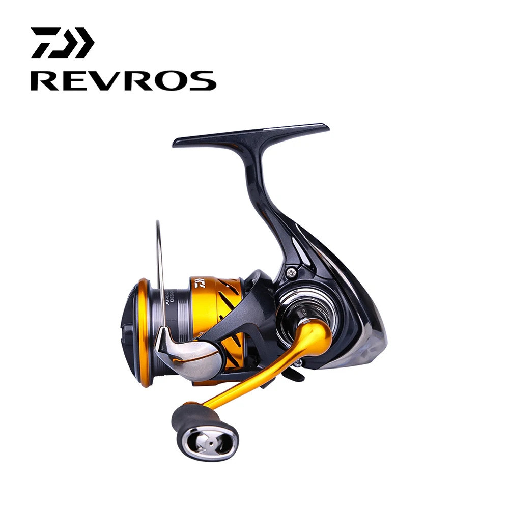 Daiwa 2025 Revros สปินนิ่งฟิชิงรีล อัตราทดเกียร์ 5.2-6.2:1 ลากสูงสุด 5-12 กก., ระบบ Airdrive Bail/Ro