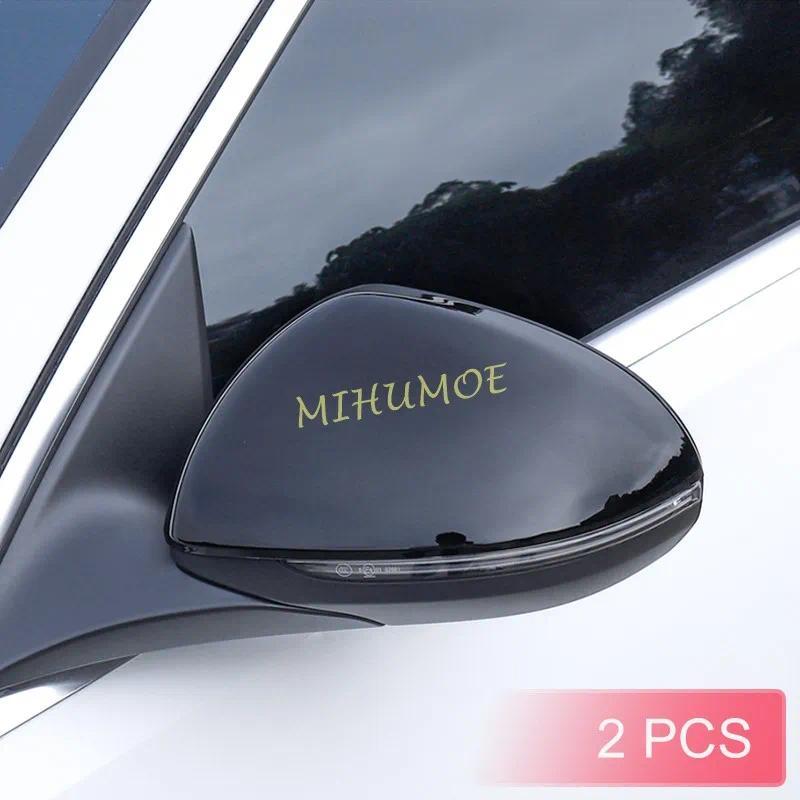 สําหรับ Mercedes-Benz CS GLC Class W206 X206 S206 X254 W214 W223 EQE EQS สีดําเงาด้านข้างกระจกมองหลั