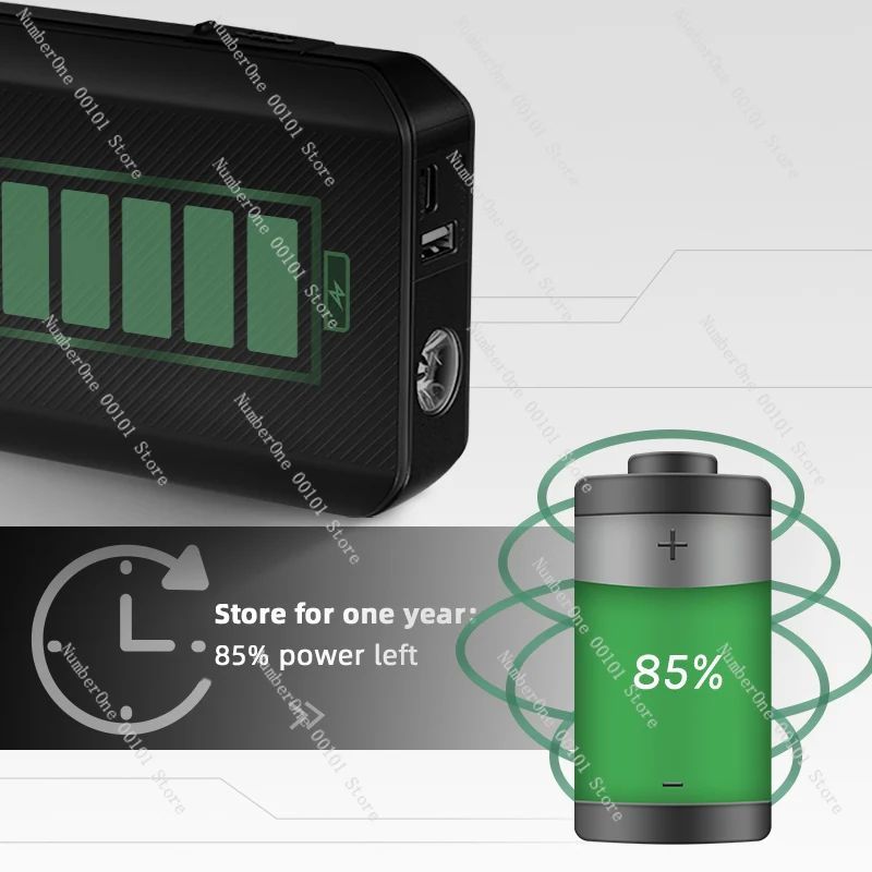 ใหม่ 70mai Jump Starter Max 18000mah 70mai รถ Jump Starter 1000A Power Bank รถ Jumpstarter Auto Bust