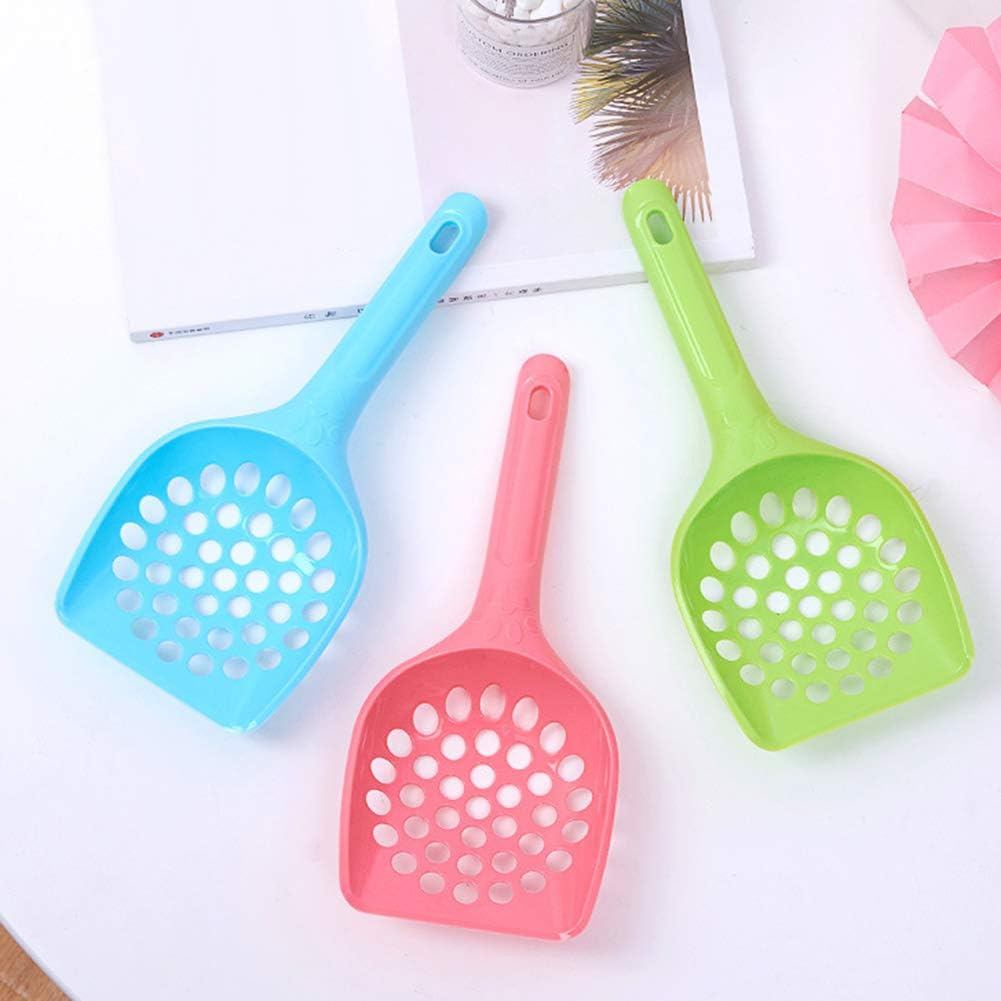 Baost 1 PC พลาสติก Cat Litter Scoop Pet Care ทรายขยะ Scoop พลั่ว Hollow Litter Scoop Shovel ทําความส